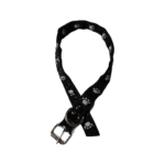 COLLAR SIMPLE HUELLITAS NEGRO