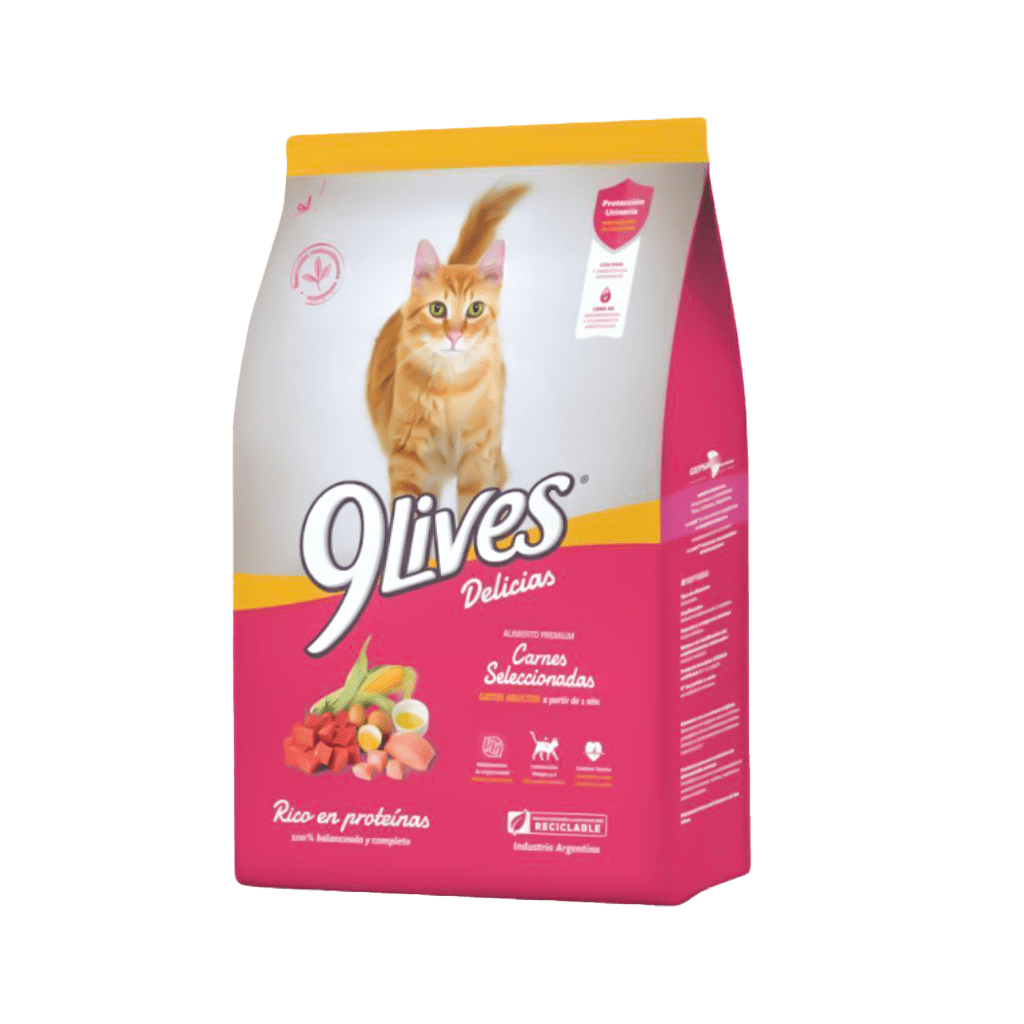 9lives_carne 9 VIDAS GATO CARNE x15 KG - Imagen 1
