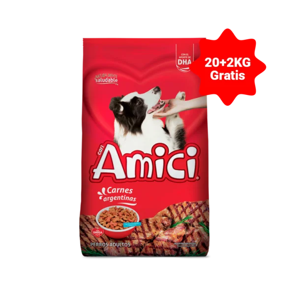 CARI AMICI MIX PERRO x20 +2  KG BONUS