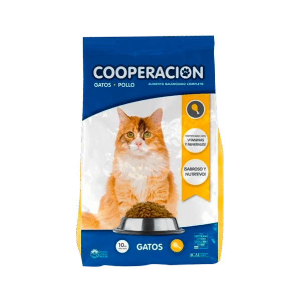 COOPERACION GATO POLLO x10 KG