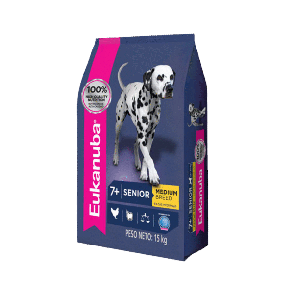 EUKANUBA SENIOR MEDIUM x15 KG