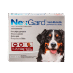 NEXGARD TABLETA MASTICABLE 25-50 KG