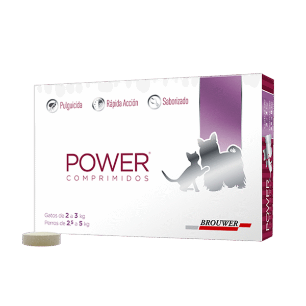 POWER COMPRIMIDOS PERRO 2 a 5