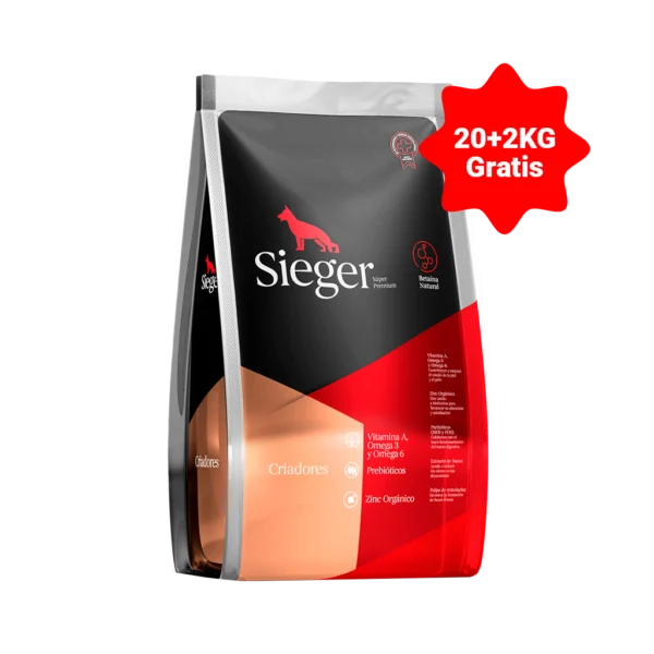 SIEGER CRIADORES x20 +2 KG