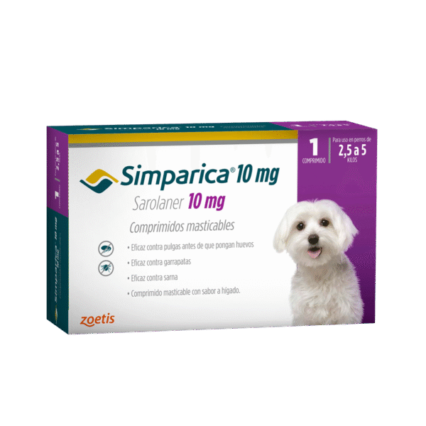 SIMPARICA 2,5-5 KG