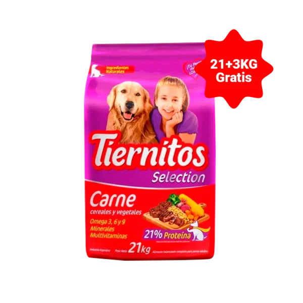 TIERNITOS ADULTO x21 + 3KG