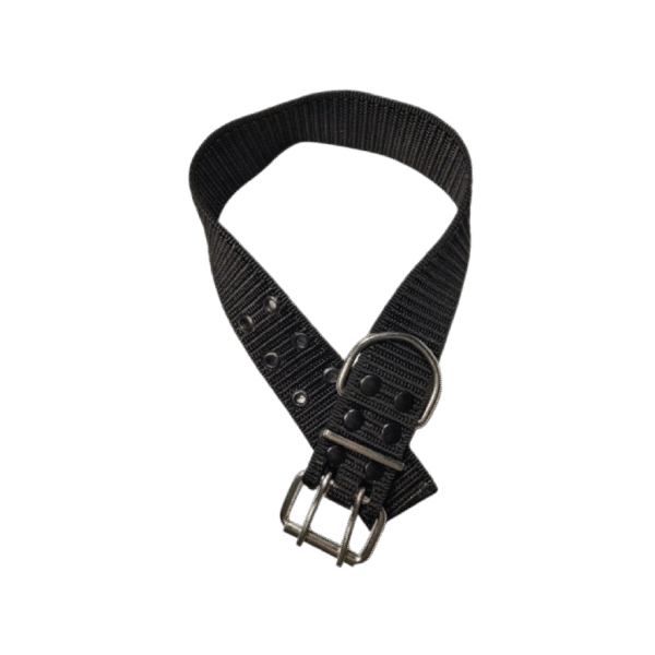 Collar Nato Doble Hebilla Negro