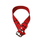Collar Nato Doble Hebilla Rojo