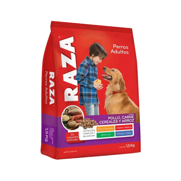 RAZA ADULTO MIX x 20 KG