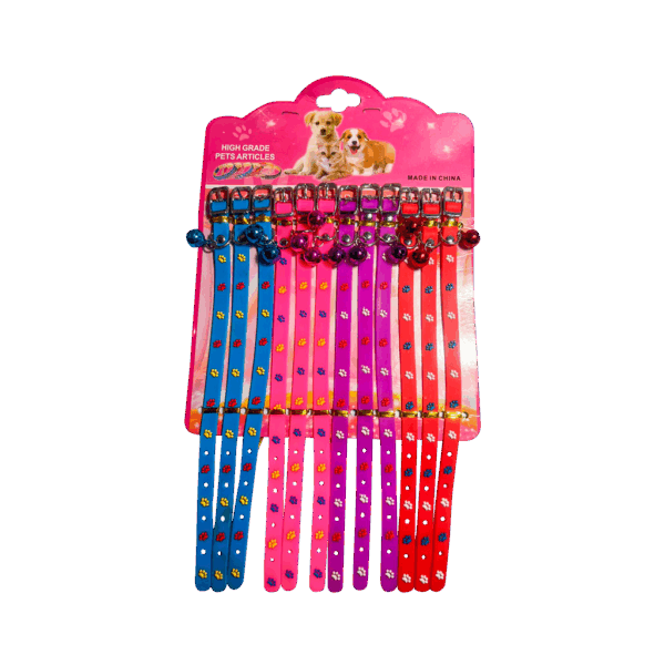 Collar para gato con cascabeles