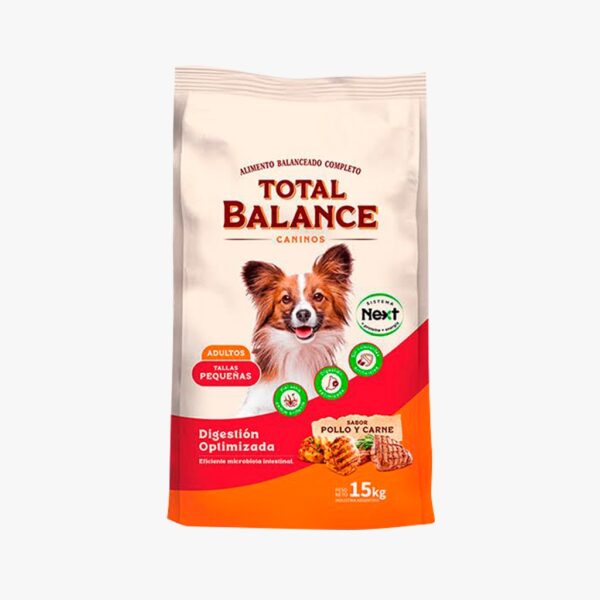 TOTAL BALANCE ADULTO RAZAS PEQUEÑAS X15KG