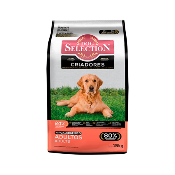 Dog Selection Adulto Hipoalergenico x15 KG